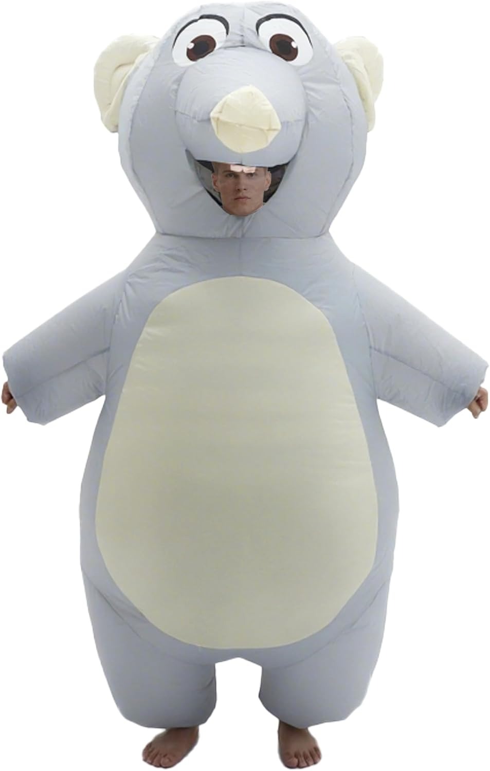 Costumes - Fantasia de Rato Inflável para Adultos,