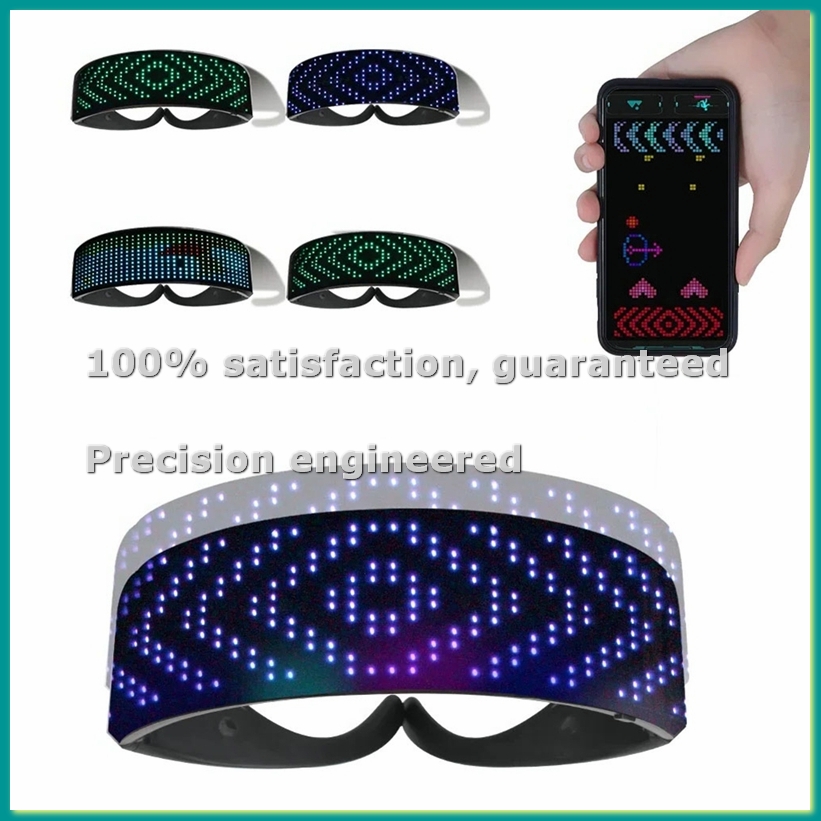Glow In The Dark Party Glasses - Óculos Eletrônicos Futuristas DIY que Brilham
