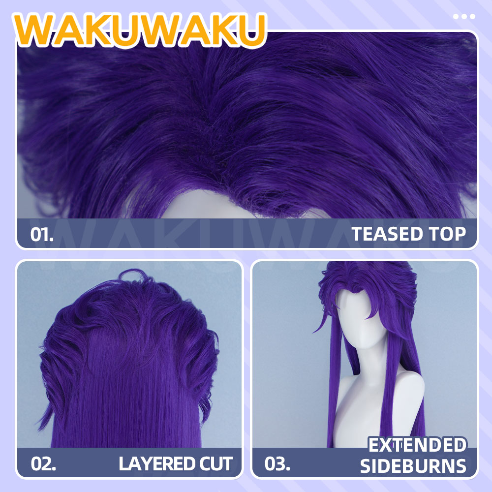 EM ESTOQUE Peruca de Cosplay J - Anime Cosplay Wig Heat Resistant avaliação e preço