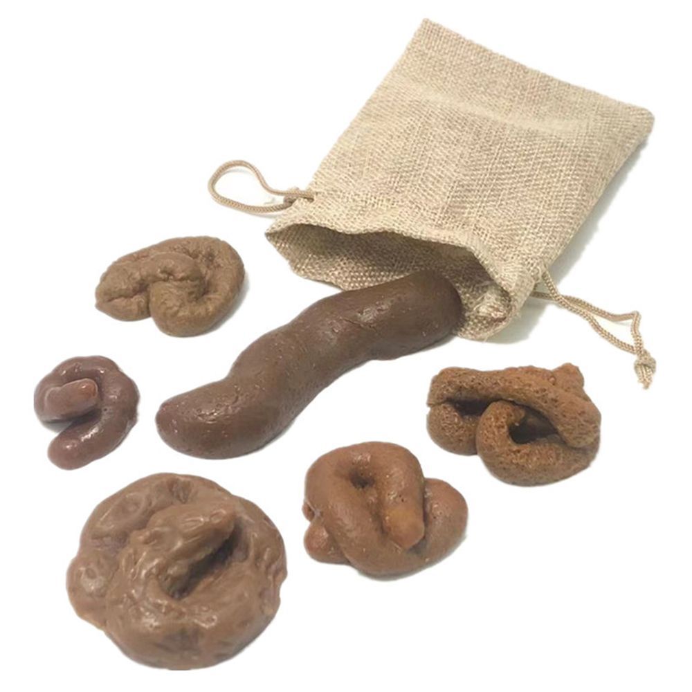 6 Peças de Cocô Falso Antiestr - Fake Poop Gag Gift avaliação e preço
