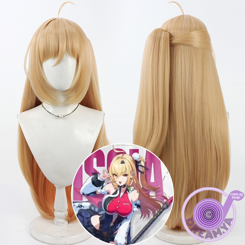 Peruca Cosplay Cissia Zenless  - Anime Cosplay Wig Heat Resistant avaliação e preço