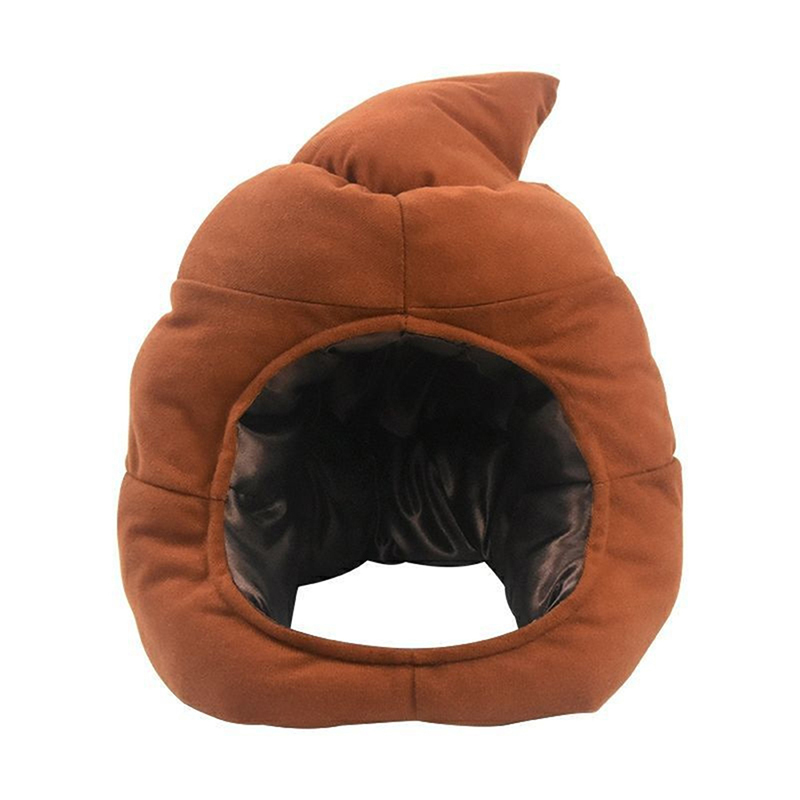 Bonito Merda Forma Chapéu De P - Fake Poop Gag Gift avaliação e preço