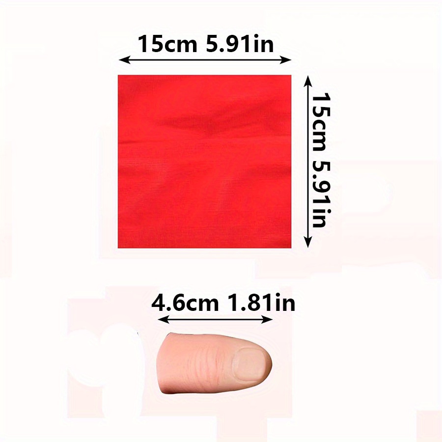 Cachecol-vanish magia polegar  - Thumb Tip Magic Trick Set avaliação e preço