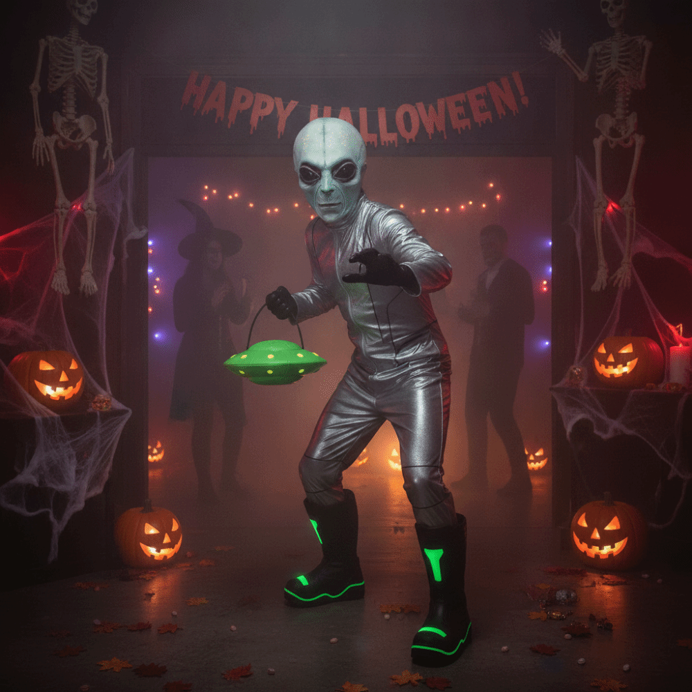 Máscara de alienígena em látex - Latex Alien Mask Realistic avaliação e preço