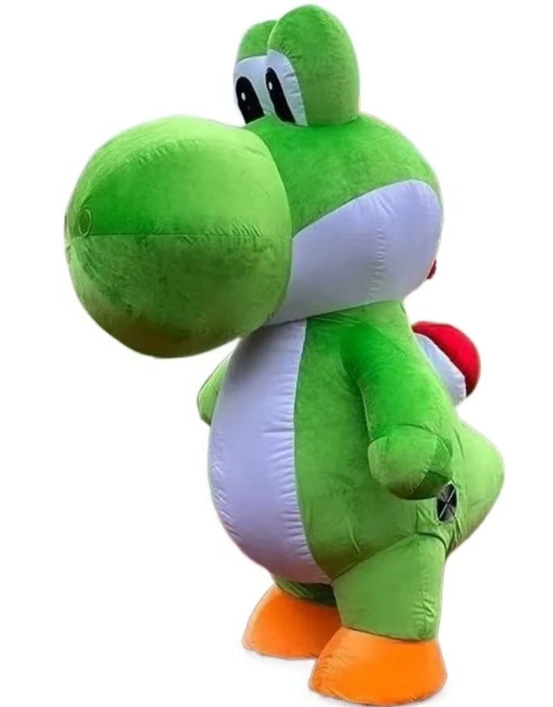 Fantasia de Mascote de Dinossa - Inflatable Dinosaur Costume Adult avaliação e preço