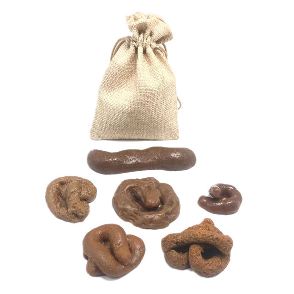 6 Peças de Cocô Realista para  - Fake Poop Gag Gift avaliação e preço